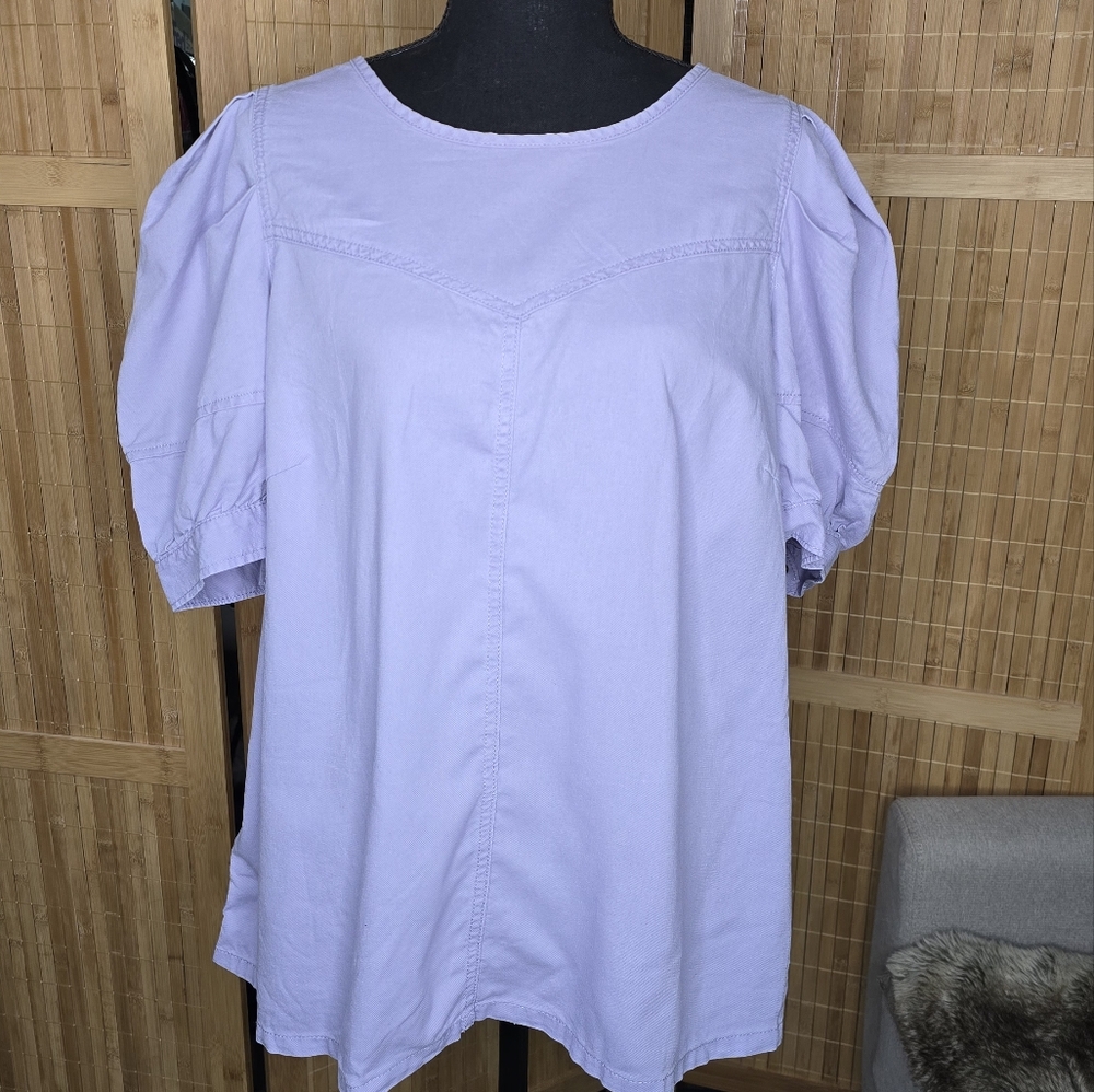 Universal Thread Light Purple Women's Blouse XXL